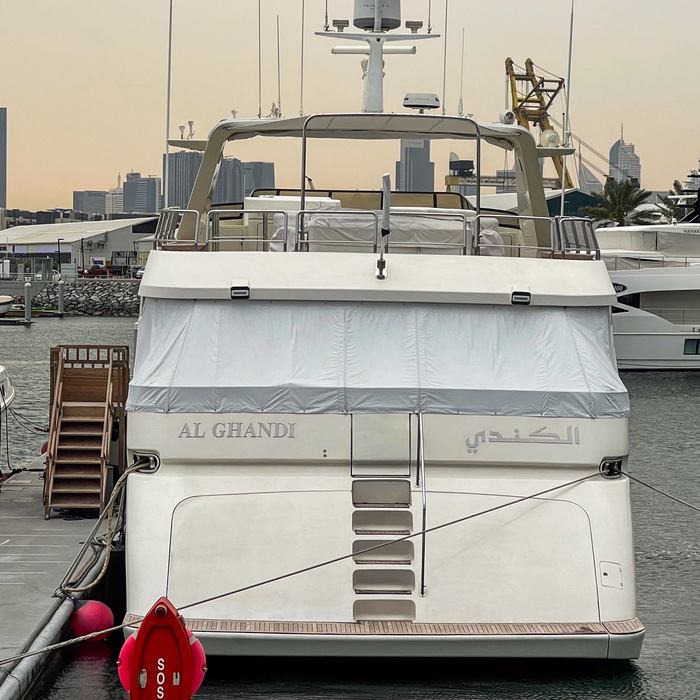 Al Ghandi yacht exterior 2