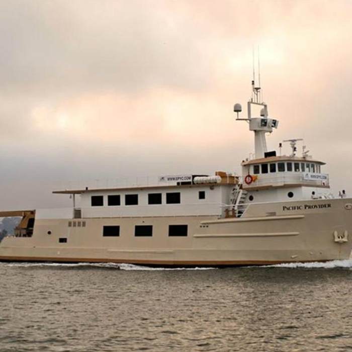 Pacific Provider yacht exterior 2