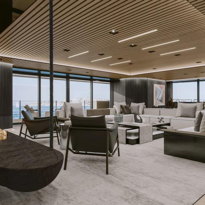 Project Arrow yacht interior 2