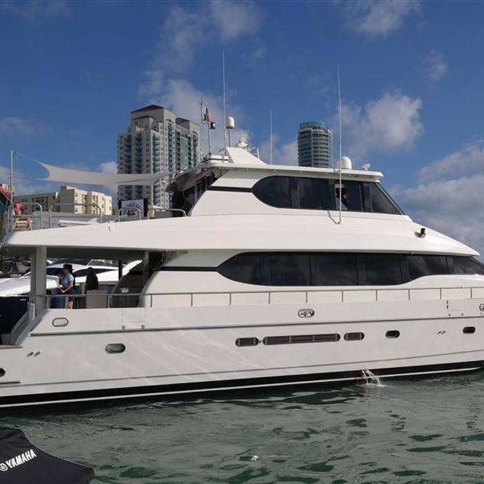 Electrified yacht exterior 2