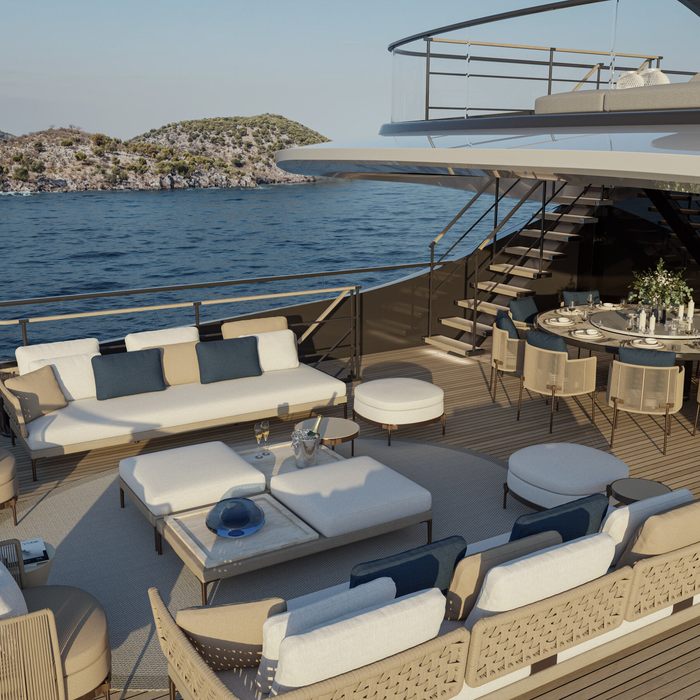 Unica 45M/ 01 yacht exterior 2