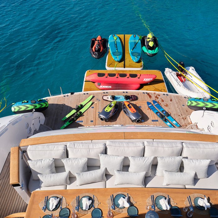 White Knight yacht exterior 2