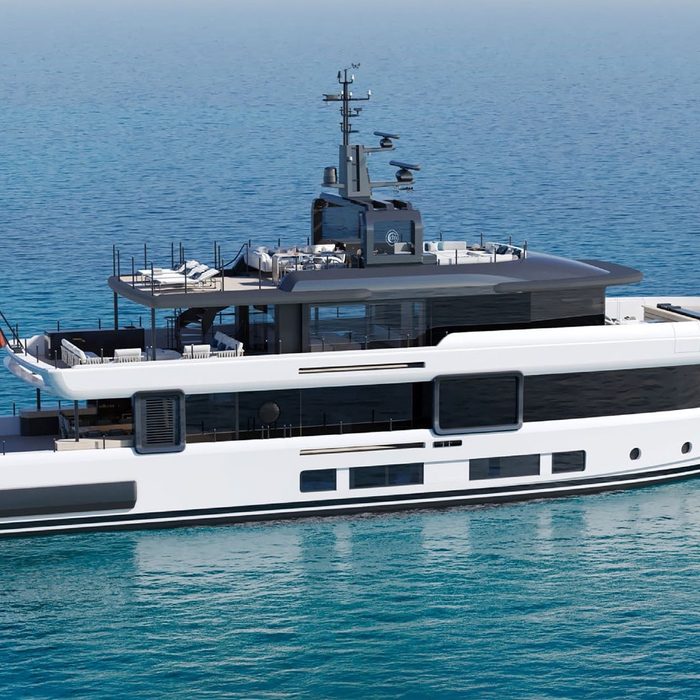 Amiga yacht exterior 2