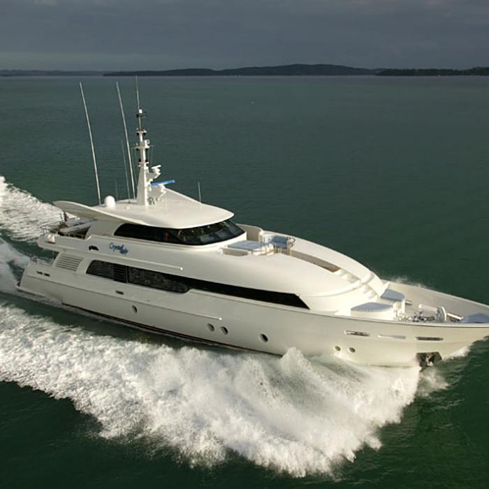 Crystal Lady yacht exterior 2