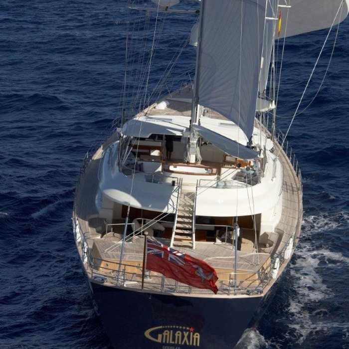 La Luna yacht exterior 2