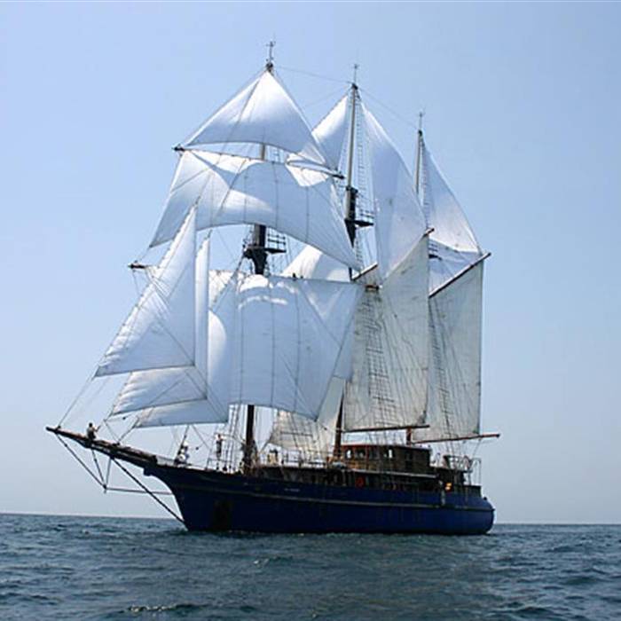 Peacemaker yacht exterior 2