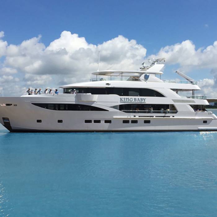 King Baby yacht exterior 2