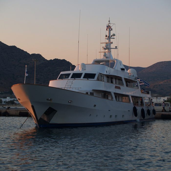 White Knight yacht exterior 2