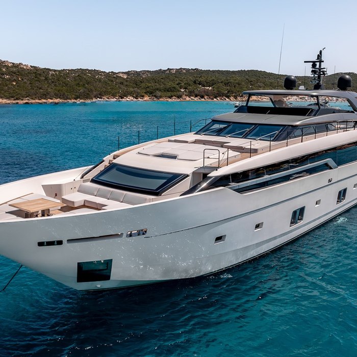 Blue Angel yacht exterior 2