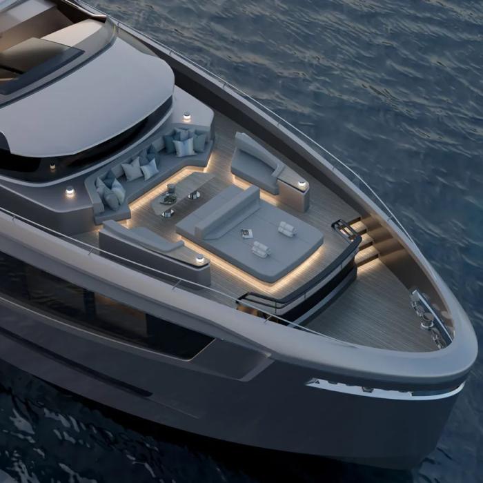 Aisha yacht exterior 2
