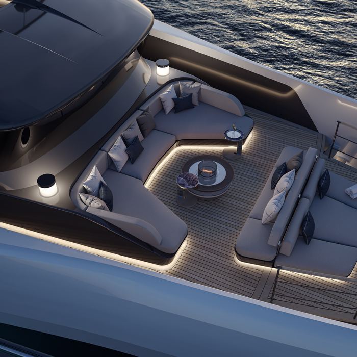 Unica 45M/ 02 yacht exterior 2