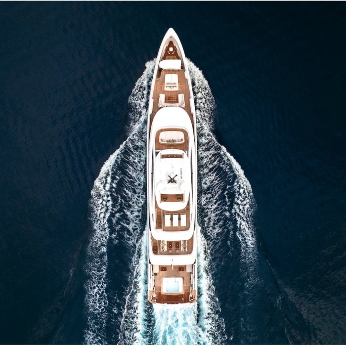 Indigo yacht exterior 2