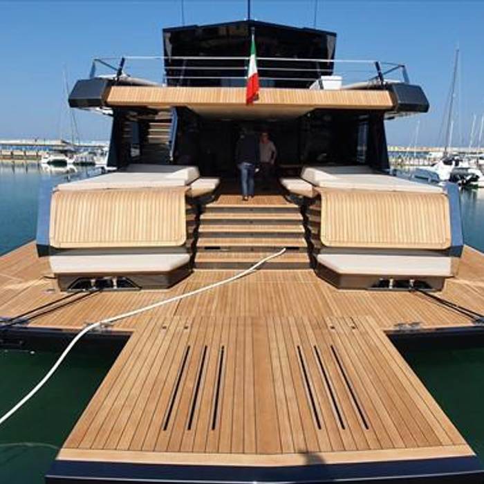 Lone Wolf yacht exterior 2