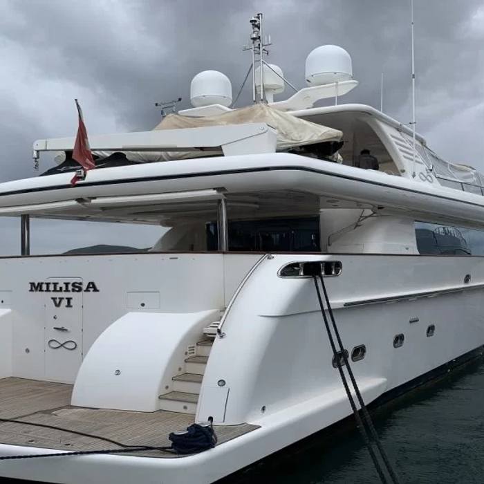 Conte Stefani yacht exterior 2