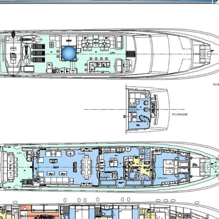 Renaissance yacht interior 2