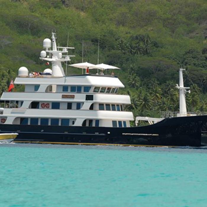 Big Aron yacht exterior 2