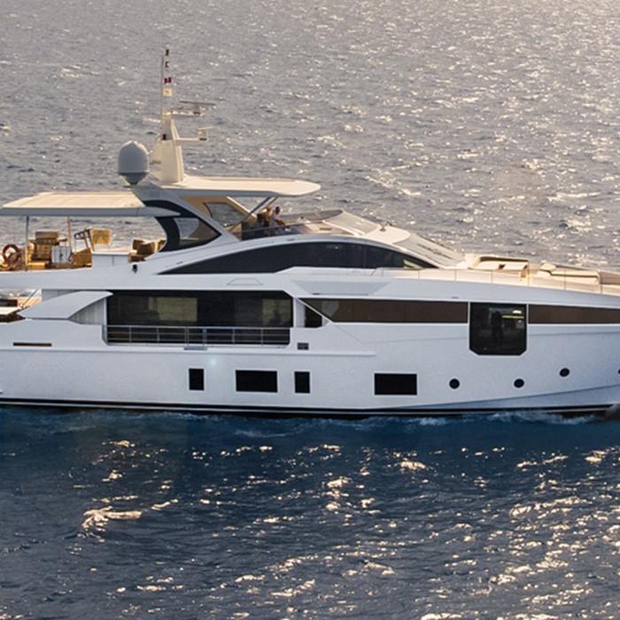 Iryna yacht exterior 2