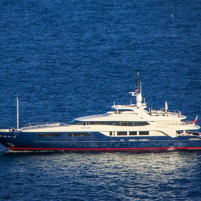 Mischief yacht exterior 2