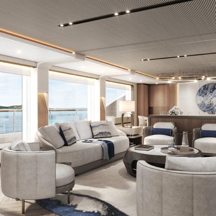 Majesty 145/ 01 yacht interior 2