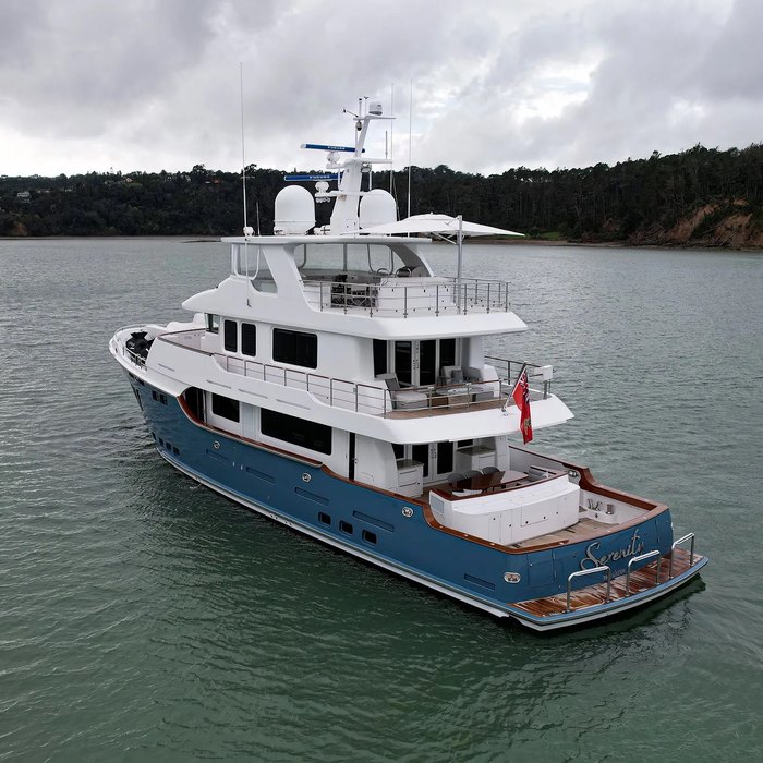 Serenity yacht exterior 40