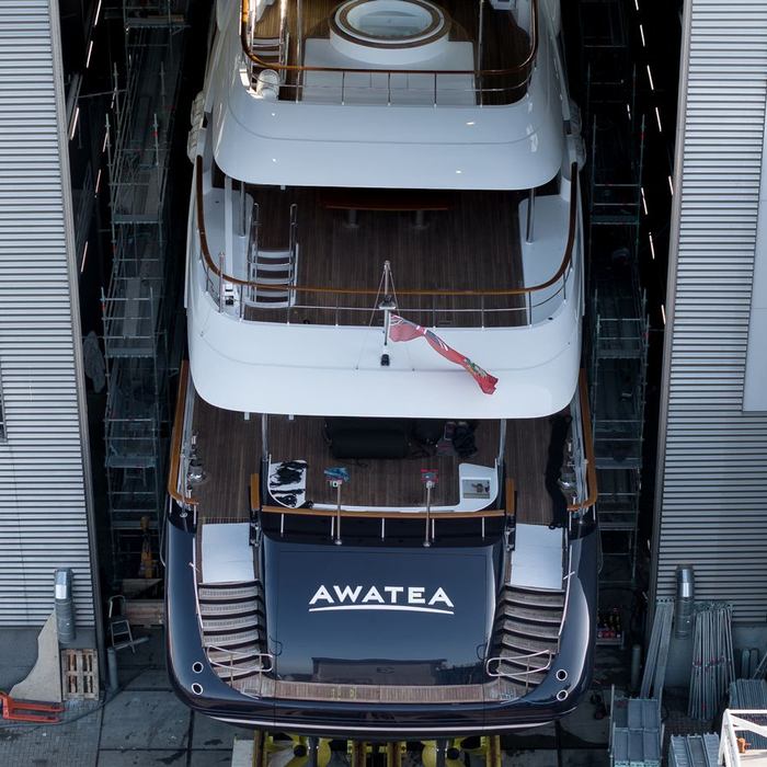 Awatea yacht exterior 2