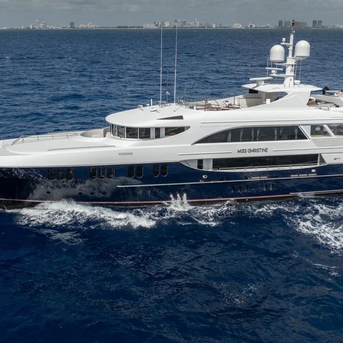 Miss Christine yacht exterior 1