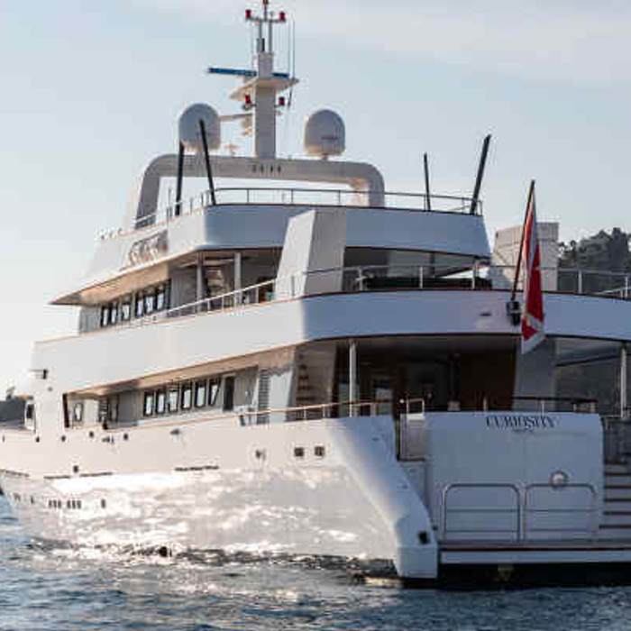 Curiosity yacht exterior 2