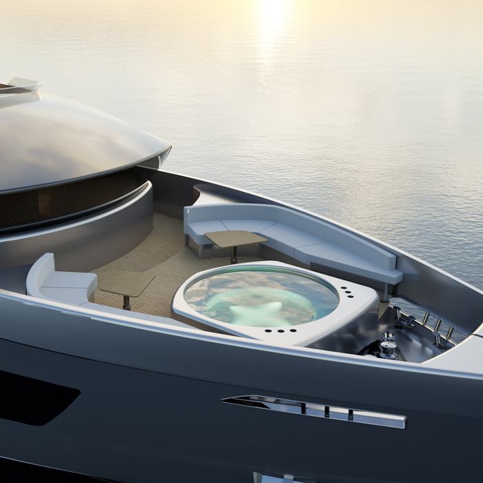 ISA Viper 130 yacht interior 2