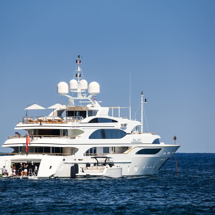 Galaxy yacht exterior 2