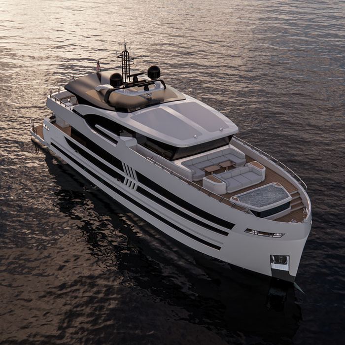 Lazzara UHV 100/01 yacht exterior 2