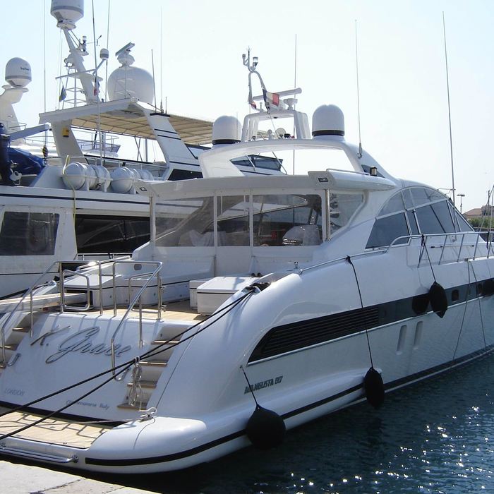 K Grace yacht exterior 2