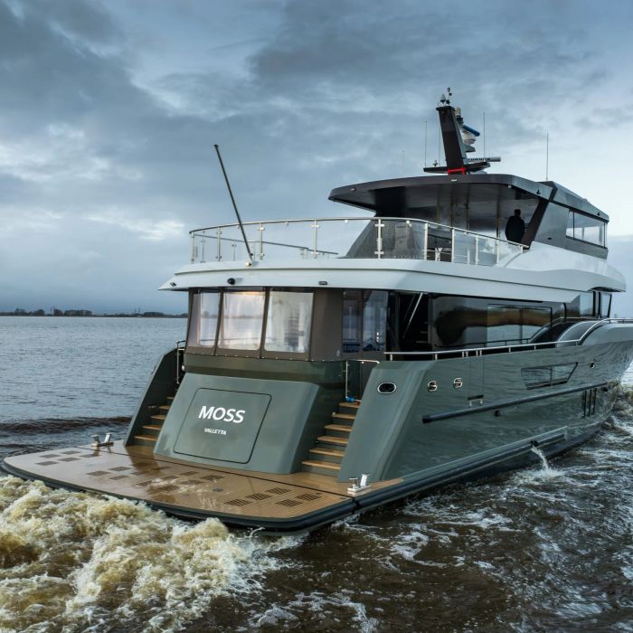 Moss yacht exterior 2