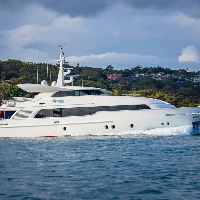 Crystal Lady yacht exterior 2