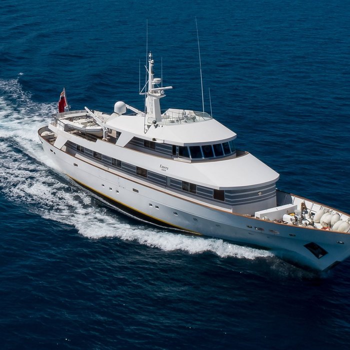 Emera yacht exterior 2