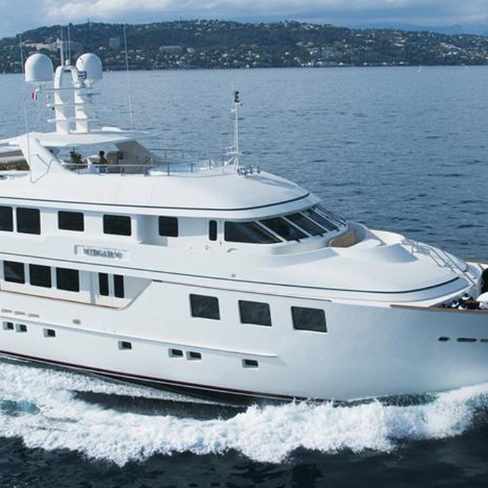 Crossed Sabre yacht exterior 2