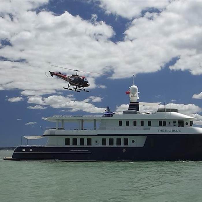 The Big Blue yacht exterior 16