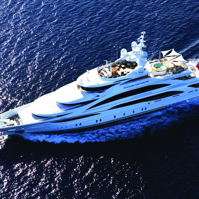 Diamonds Are Forever yacht exterior 2