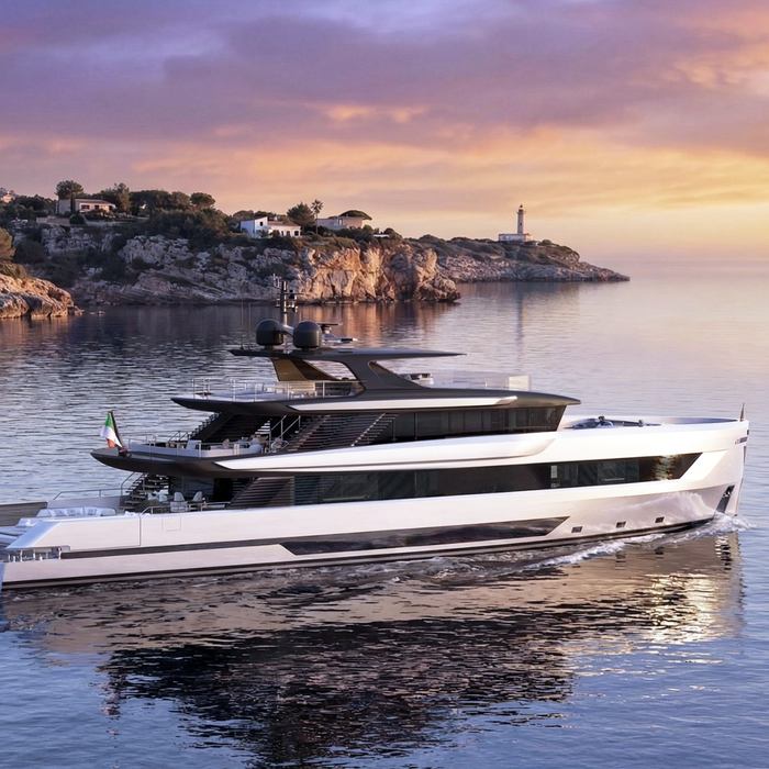 Lounge 40 yacht exterior 2