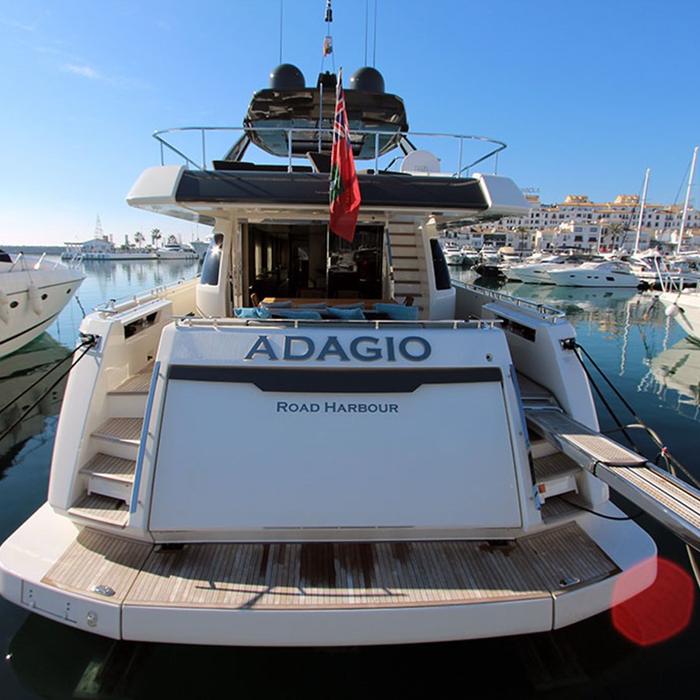 Anassa A yacht exterior 2