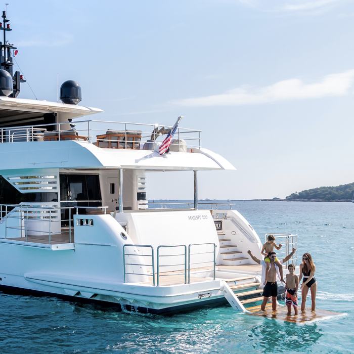 Gold Star yacht exterior 2