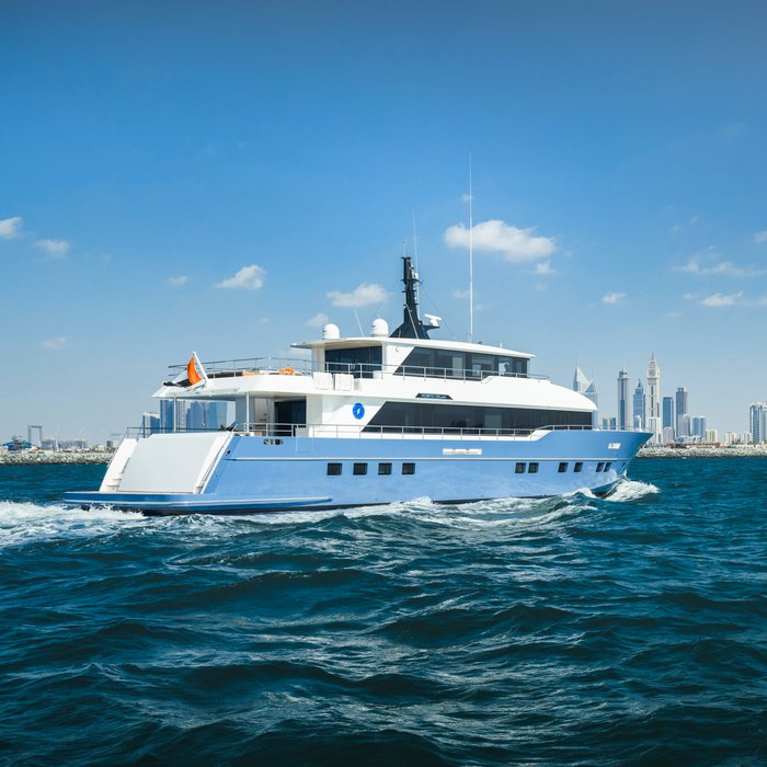 Dignity yacht exterior 2