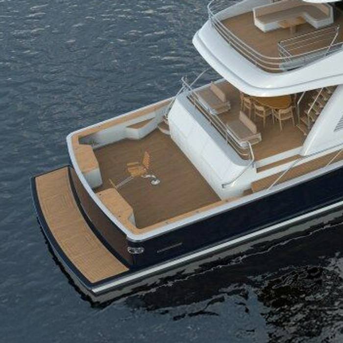 Project 38M yacht exterior 2