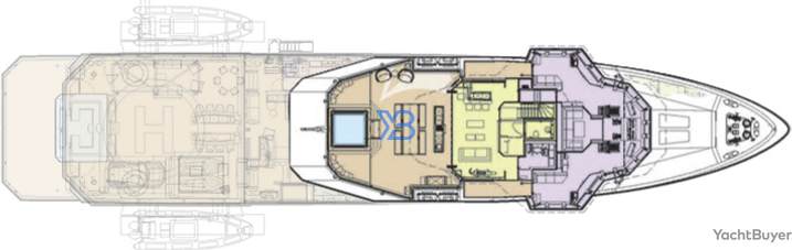 Sun Deck Damen Xplorer 58