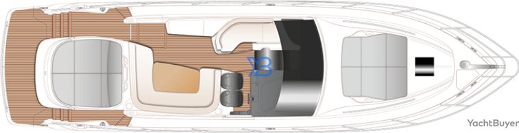 Main Deck Princess V50 Open