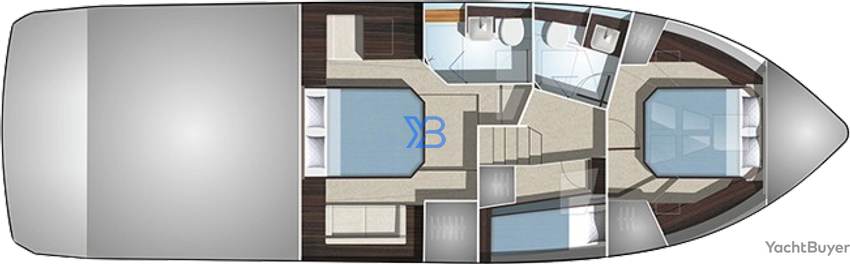 Lower Deck Galeon 480 Fly