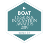 Boat International Design & Innovation Awards Winner logo