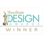 The ShowBoats Design Awards Winner logo