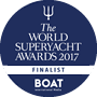 The World Superyacht Awards Finalist logo