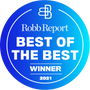 Robb Report Winner logo