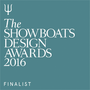 The ShowBoats Design Awards Finalist logo